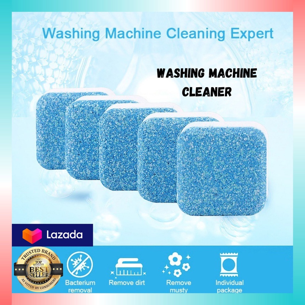 DYOOZA 12pcs/box Antibacterial Washing Machine Cleaner Tablet Japan Disinfectant Descaler