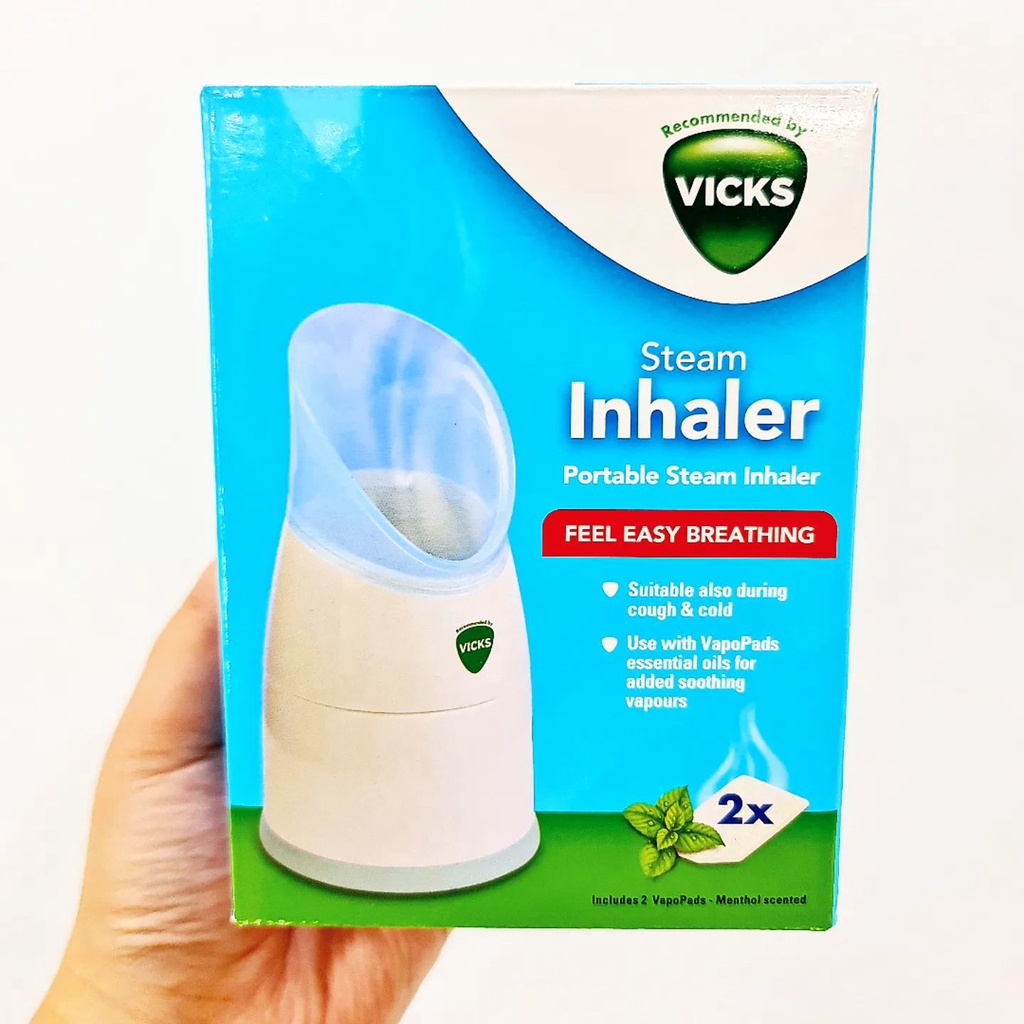 VICKS PORTABLE STEAM INHALER Shopee Philippines