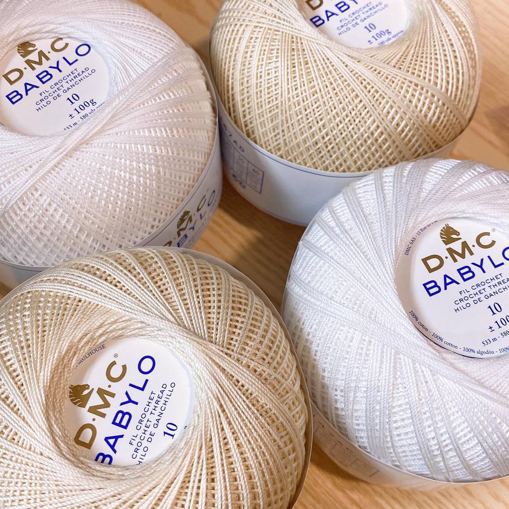 DMC Babylo Size 10 100 cotton crochet thread 100 gram for crochet