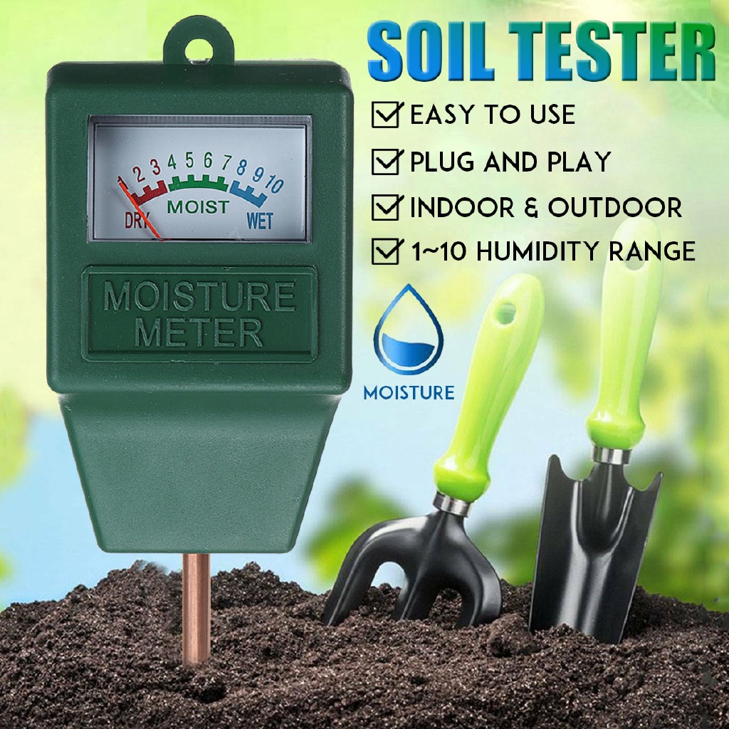 Soil pH Meter Soil Tester Light Detector Soil Acidity PH Meter Soil