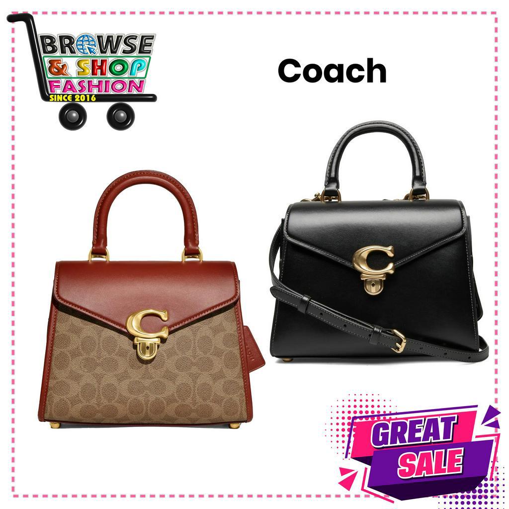 Coach Sammy SAMMY TOP HANDLE two way bag Shopee Philippines