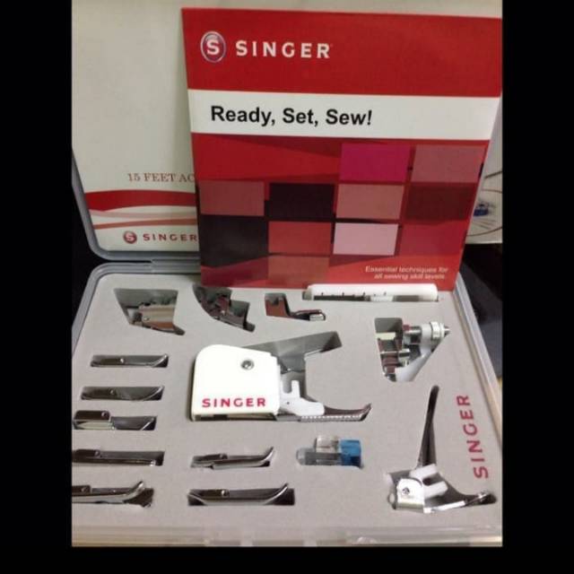 MESIN Singer Shoes set For All portable Sewing Machines Shopee