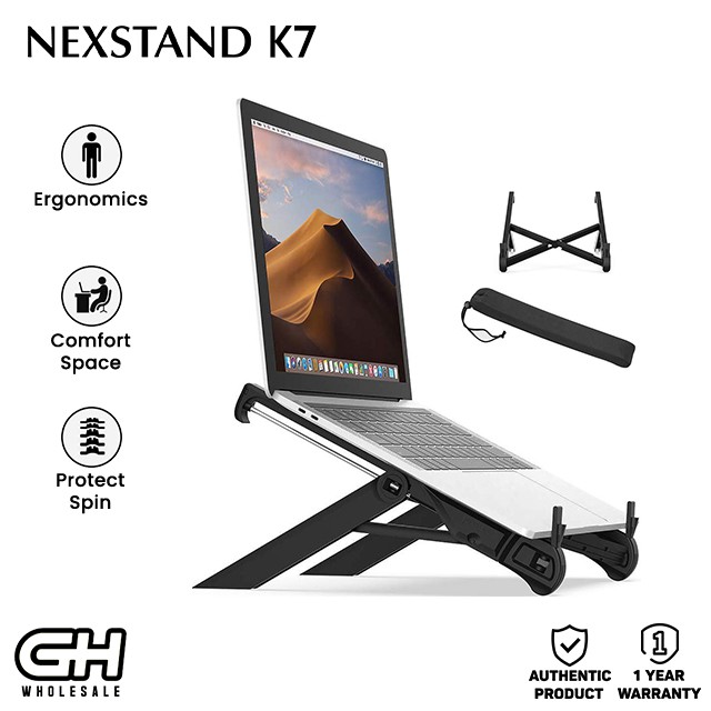 Nexstand K7 Portable Multifunctional Compact Foldable Laptop Stand