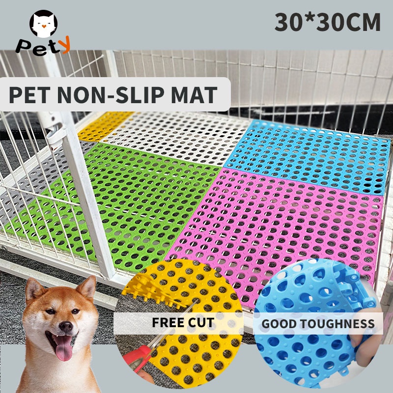 Plastic Matting for Dog 30*30cm Pet Cat Dog cage matting Dog bed Rabbit Cage Cut to Size at Will