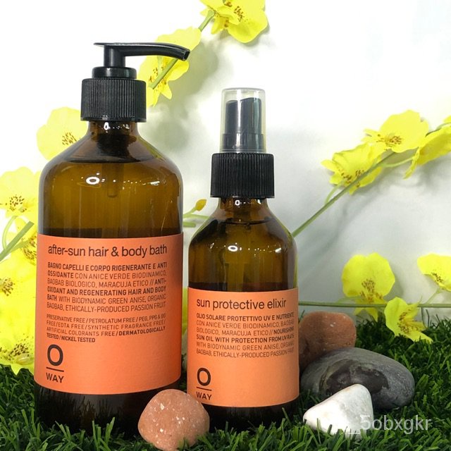 OWAY AfterSun Hair & Body Bath & Sun Protective Elixir Shopee Philippines