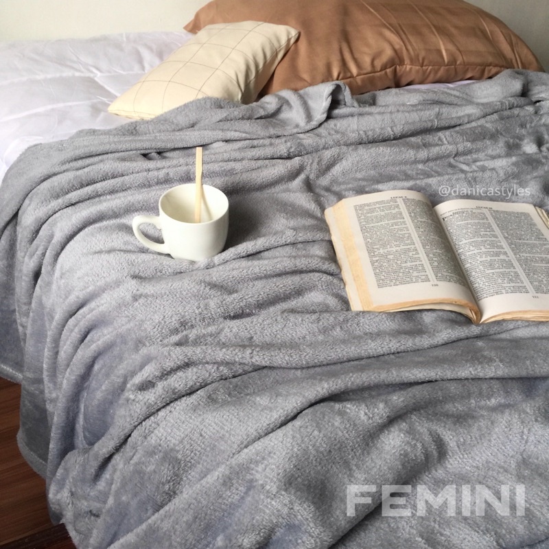 Fleece Blanket (Queen size) 66x92in Shopee Philippines