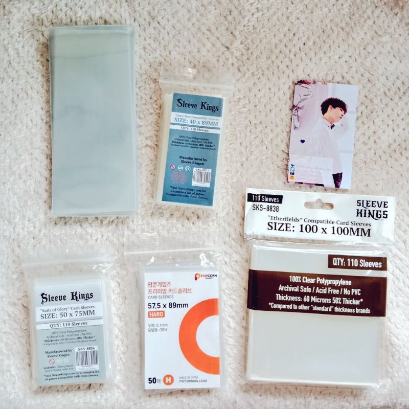 Acid free sleeves for BTS Festa DDay Calendar Shopee Philippines