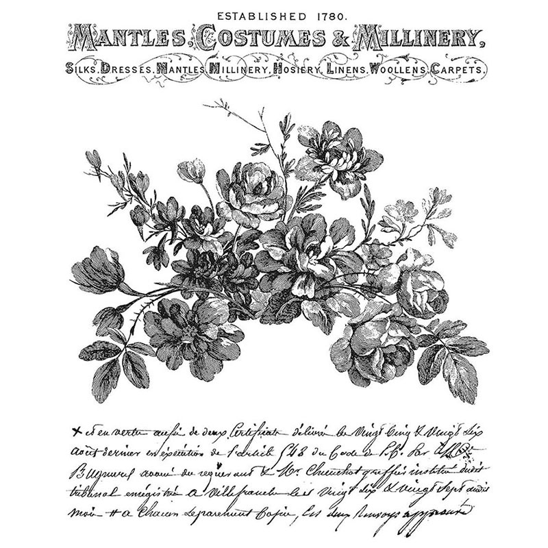 Christmas Flowers Clear Stamp Stencil Crystal Seal for Diy Scrapbooking