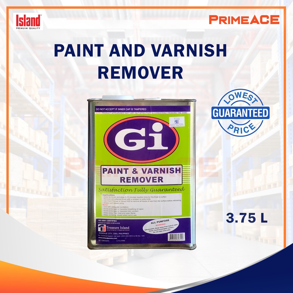 Paint and Varnish Remover 3.75 L (GI) Shopee Philippines