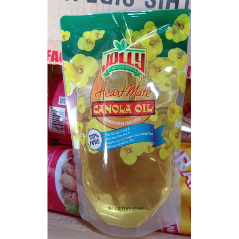 Jolly Canola Oil 500ml / 1 Liter Shopee Philippines