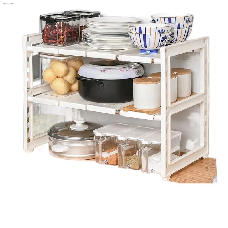 Home Story Japanese kitchen sink rack retractable stainless steel drain