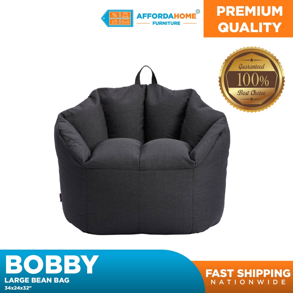 Large Bobby Bean Bag Affordahome Furniture Shopee Philippines