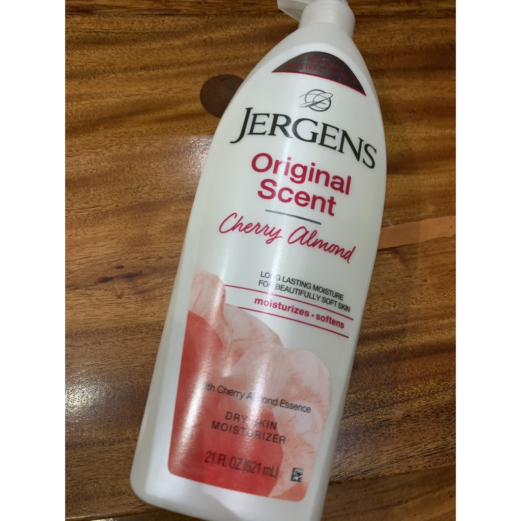 Jergens Lotion Original Scent Cherry Almond 21oz/ 621mL Shopee