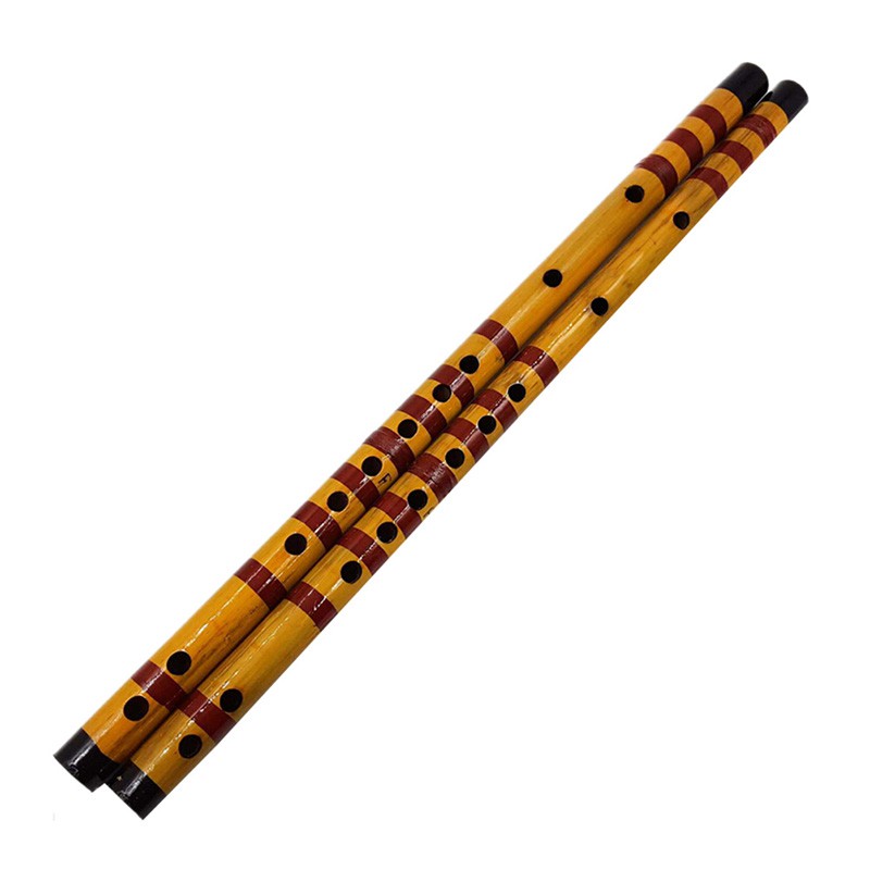 Traditional Long Bamboo Flute Student Musical Instrument 7 Hole 42.5cm Shopee Philippines