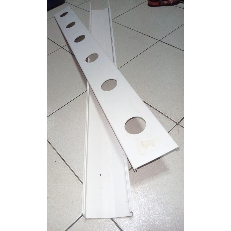 NFT PVC CHANNEL 1 METER with removable top cover Shopee Philippines