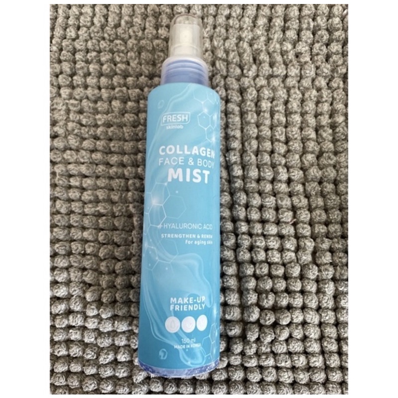 Brand New Auth Fresh Skinlab Collagen Face and Body Mist 150ml / Aloe