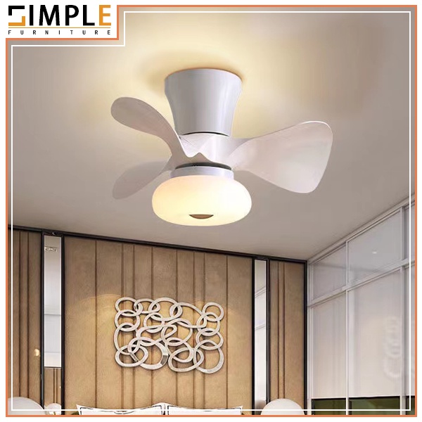 COD 24 Inch DC Ceiling Fan Mini Electric Fan Kids Room Ceiling Fan