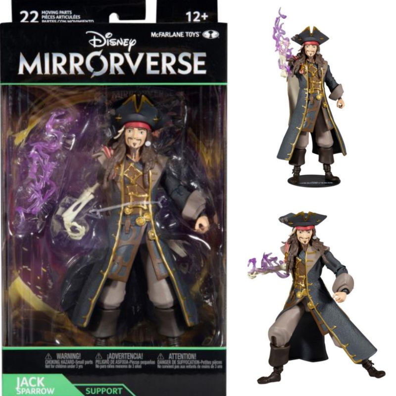 (Clearance Sale!) Mcfarlane Disney Mirrorverse Captain Jack Sparrow 7