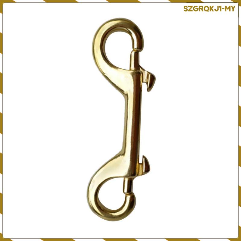 Ready Stock Heavy Duty Brass Double Ended Bolt Snap Scuba Diving