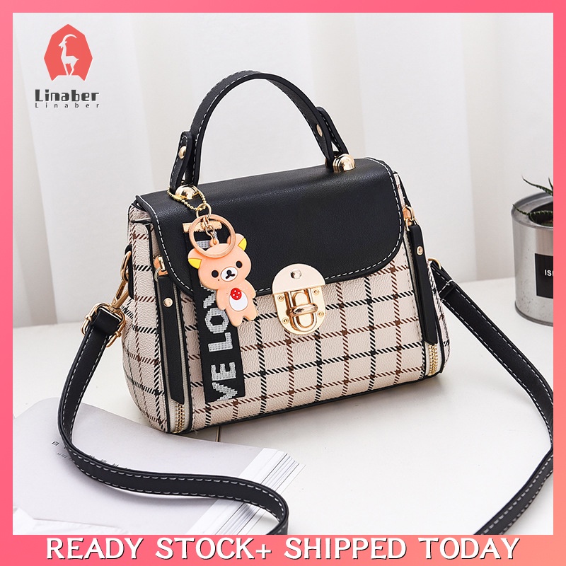 Cute Messenger Bag Small Bag Women's Bag Small Shoulder Bag Women's Small Square Bag Shopee