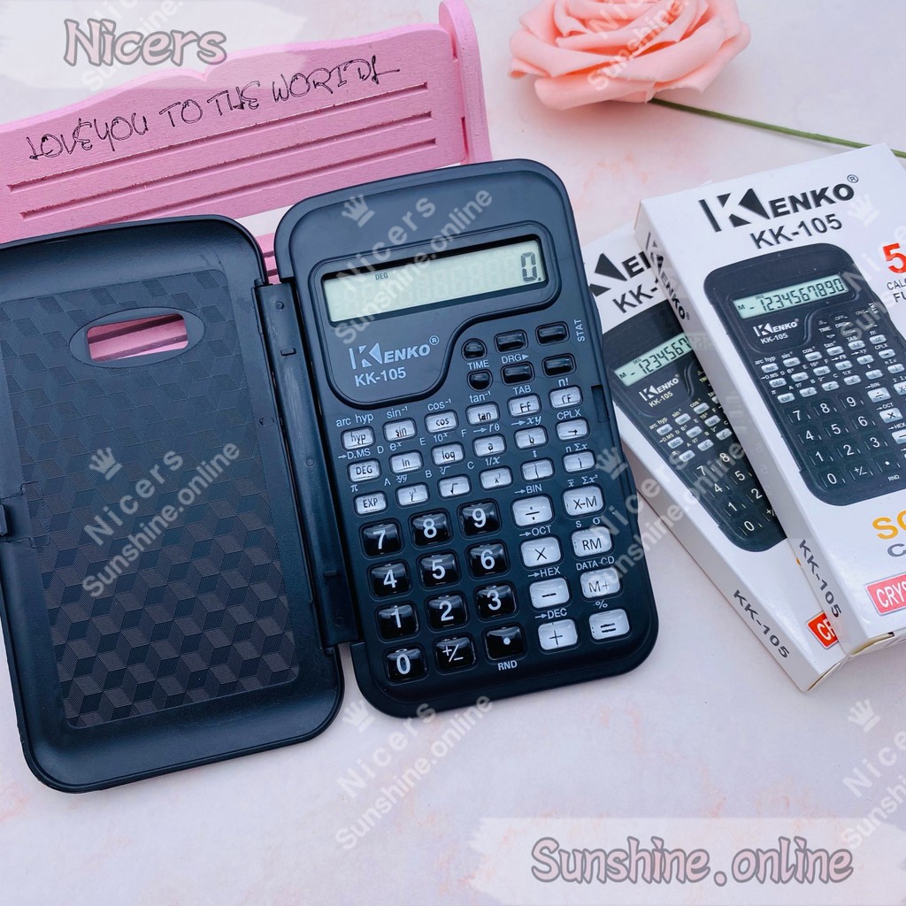 Kenko KK105 Scientific Calculator With Cover With Battery Shopee