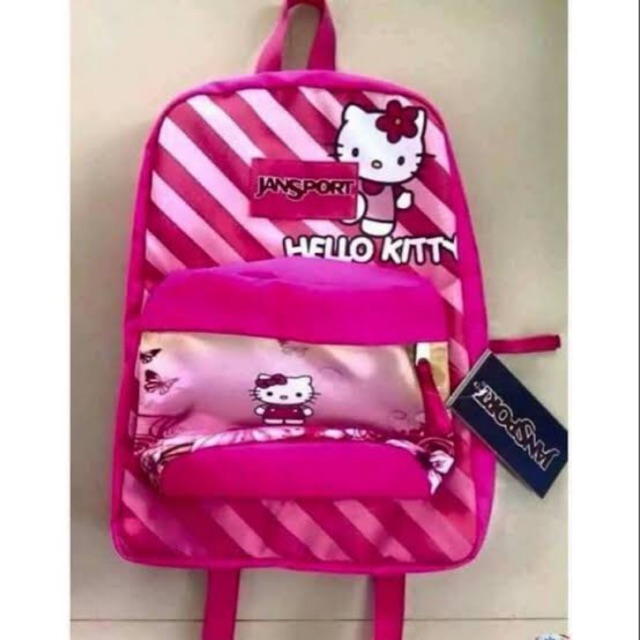 Hello Kitty Jansport Backpack Shopee Philippines