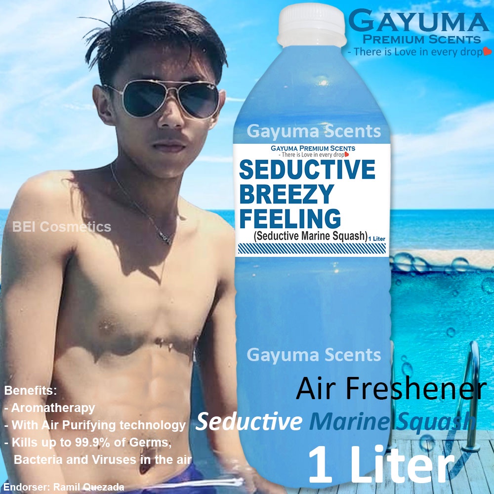 Gayuma MARINE SQUASH 1 Liter Premium Hotel Scents for Humidifier