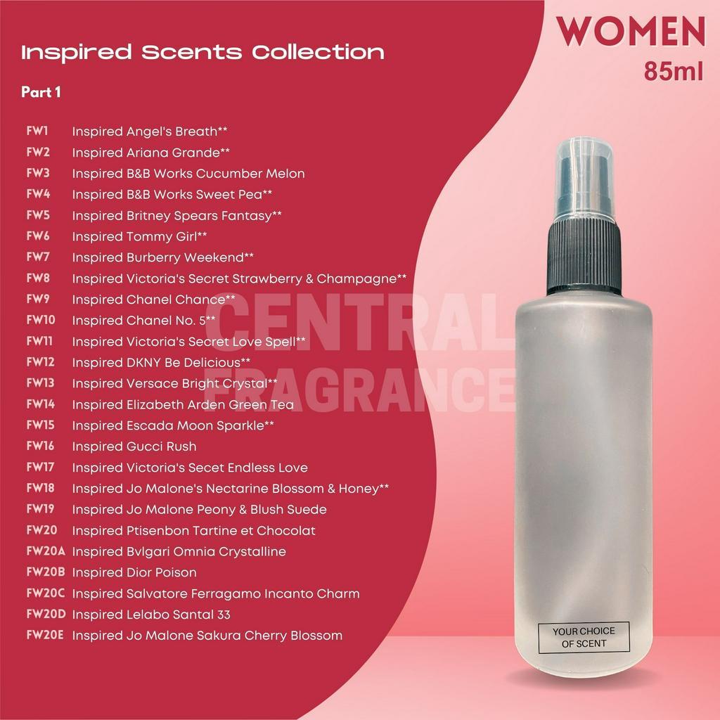 COD ( PART 1 ) 85ml Oil Based Perfume for WOMEN by CENTRAL FRAGRANCE ( Eau De Parfum