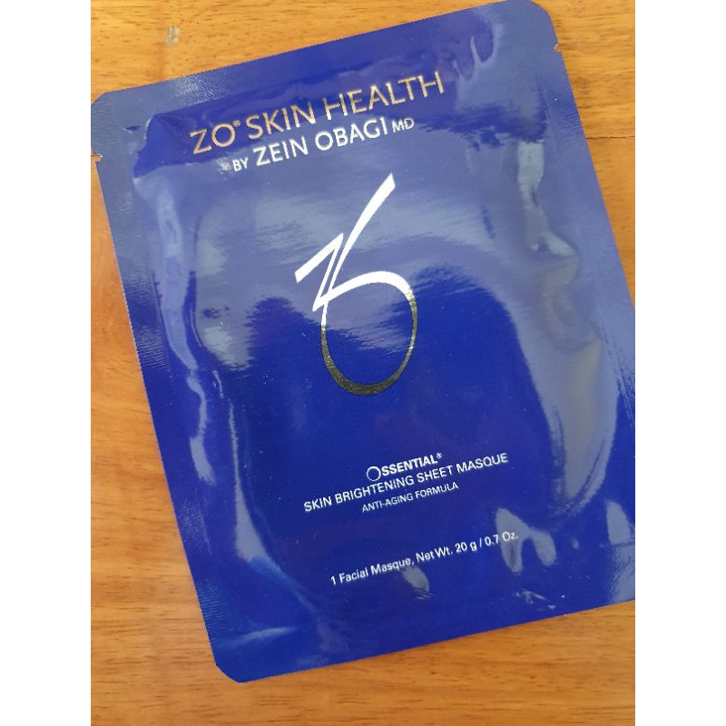 Skin Brightening Sheet Masque ZO Skin Health by Zein Obagi Shopee