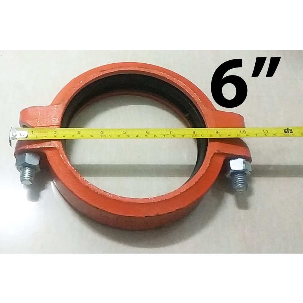 VICTAULIC CLAMP 6" MECHANICAL GROOVED COUPLING
