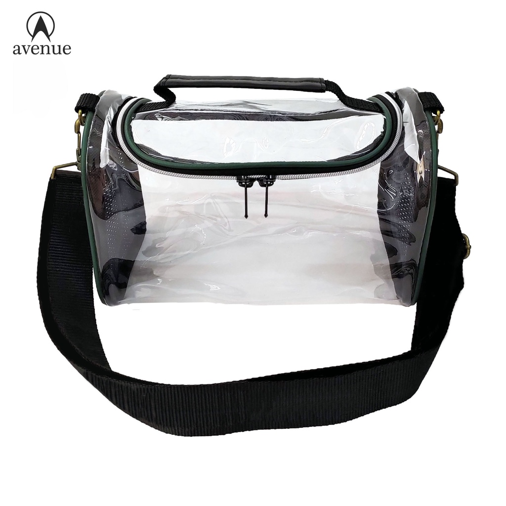 Avenue 409 Transparent PVC Sling Lunch Bag Shoulder Bag Bag Thick Plastic Bag Shopee Philippines