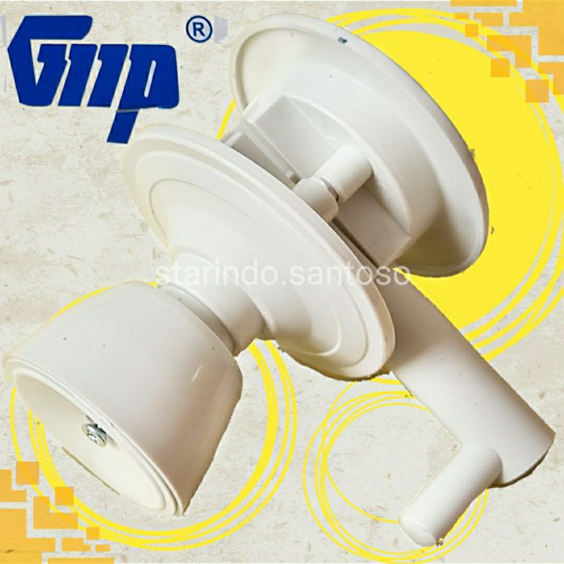 Round HANDLE HANDLE PVC Door Pull toilet Bathroom wc Plastic Shopee