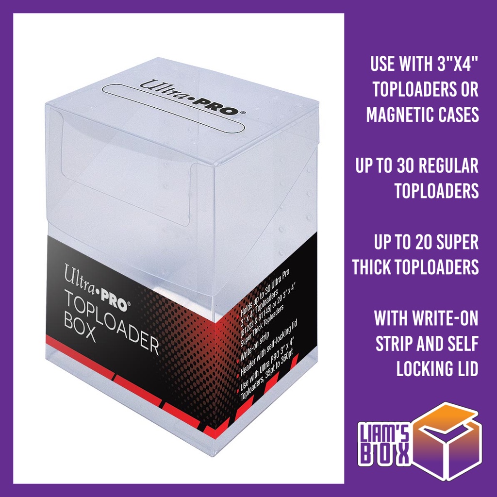 Ultra Pro Toploader Box and Graded Card Box Shopee Philippines