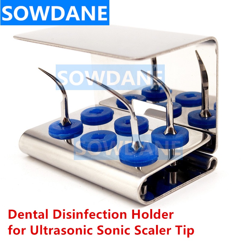 Dental Sterilization Block Holder 6 Holes for Ultrasonic Sonic Scaler