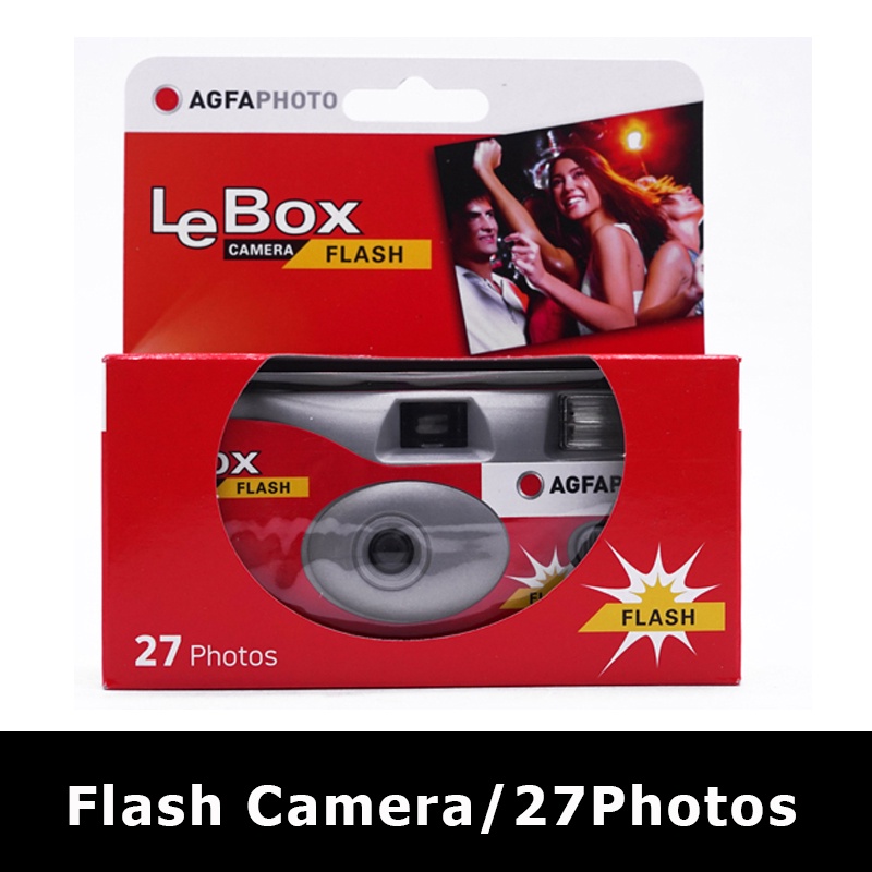 AGFA LEBOX DISPOSABLE Color CAMERA 27 Photos Shopee Philippines