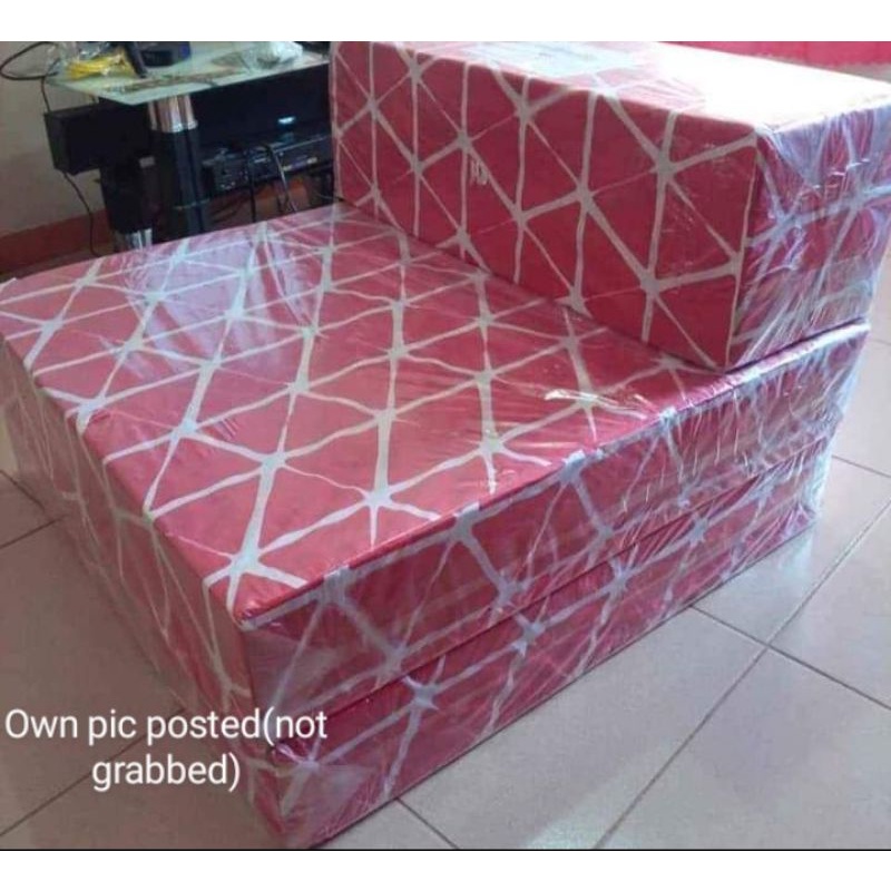 Amelie sofabed (uratex foam)Single size bed comfy thick mattress space