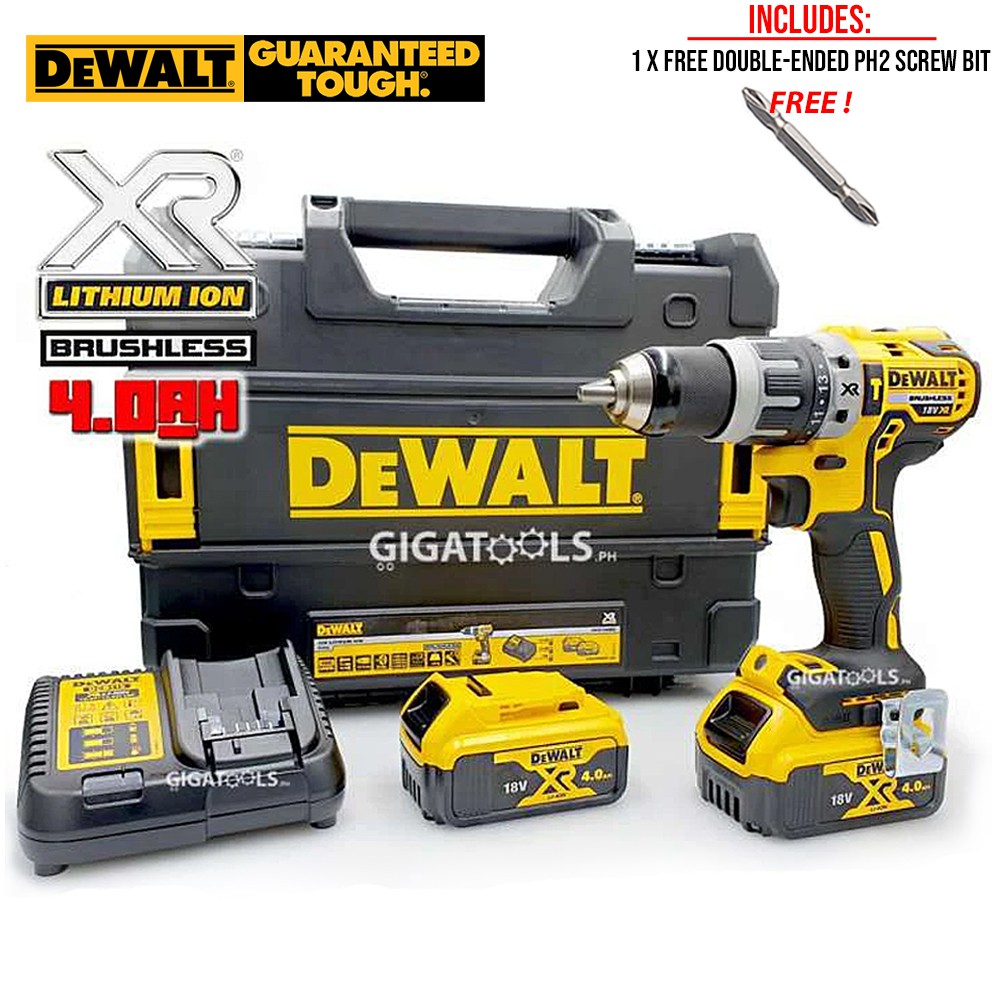 DeWalt DCD796M2 20V Brushless Cordless Hammer Drill Driver w/ FREE