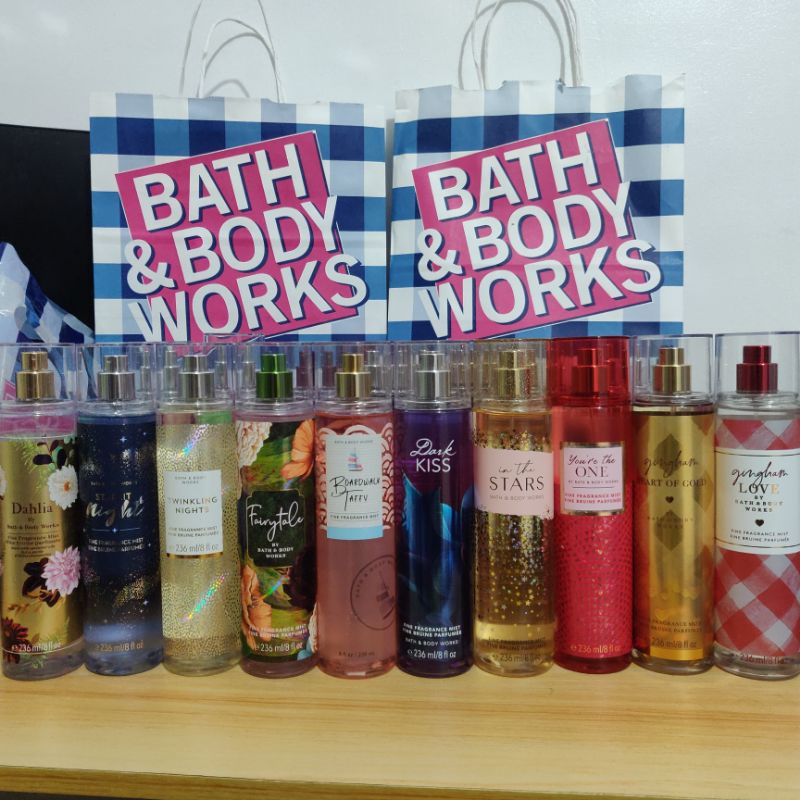 Bath & Body Works Best Seller Fragrance Mist 236ml + FREEBIES Shopee