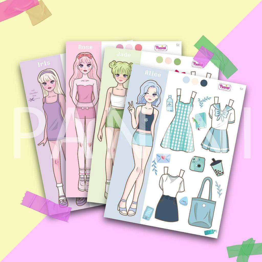 Paper Dolls l Dress Up Doll s2 (already cut) Shopee Philippines