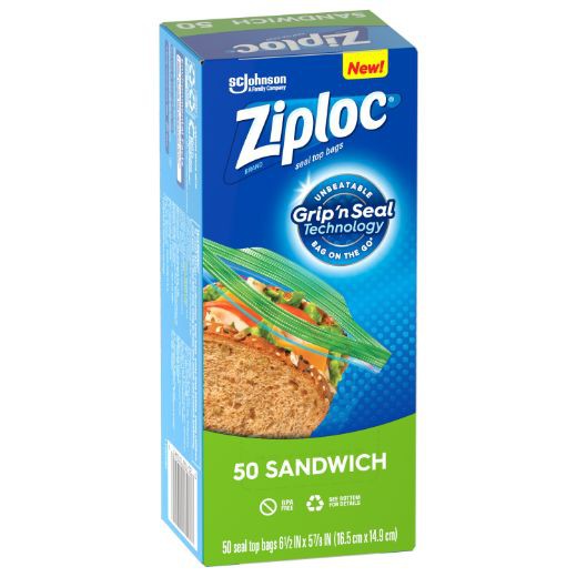 Ziploc Sandwich Bags 50 Bags Shopee Philippines