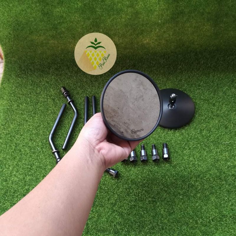 adjustable Classic Round side mirror quality mirror full metal casing