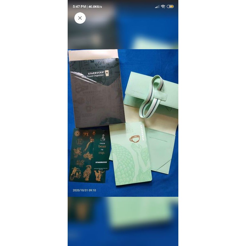 starbucks 2020 organizer Shopee Philippines