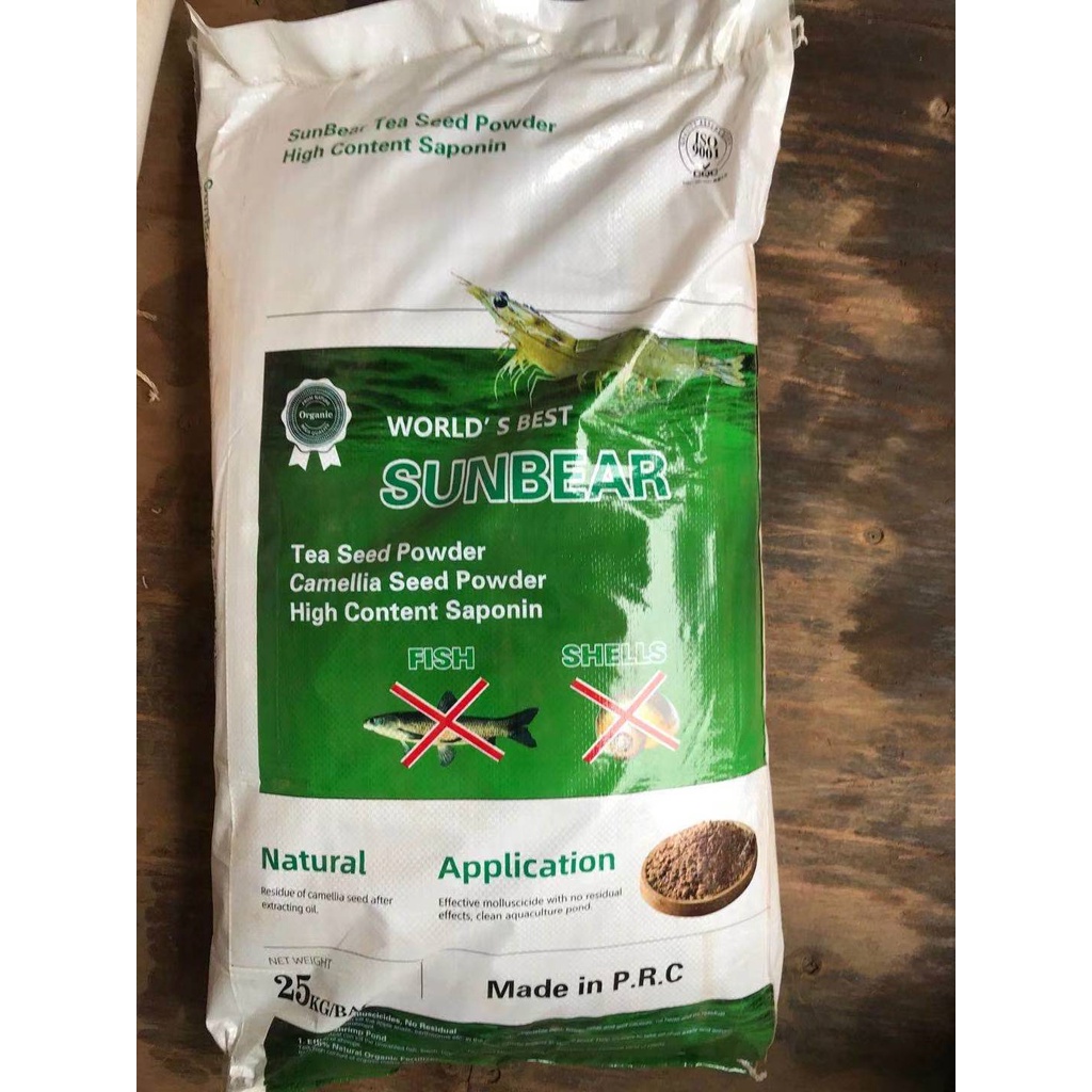 SunBear Tea seed Powder 25kg (camellia seed extract / High content