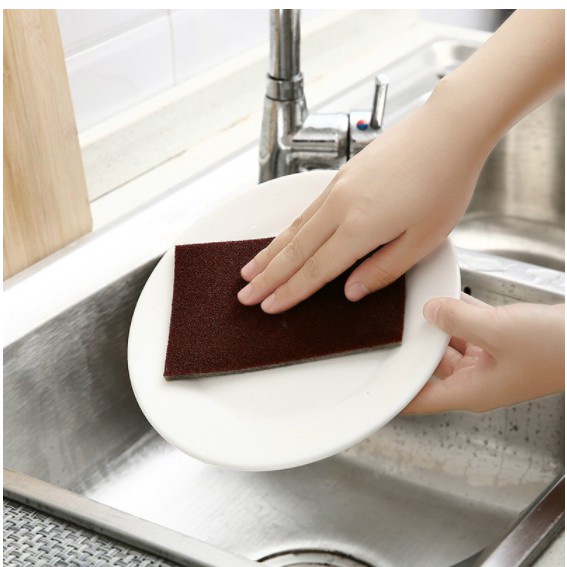 AKT Magic Cleaning Sponge, Pot Cleaner Emery Brush, Decontamination