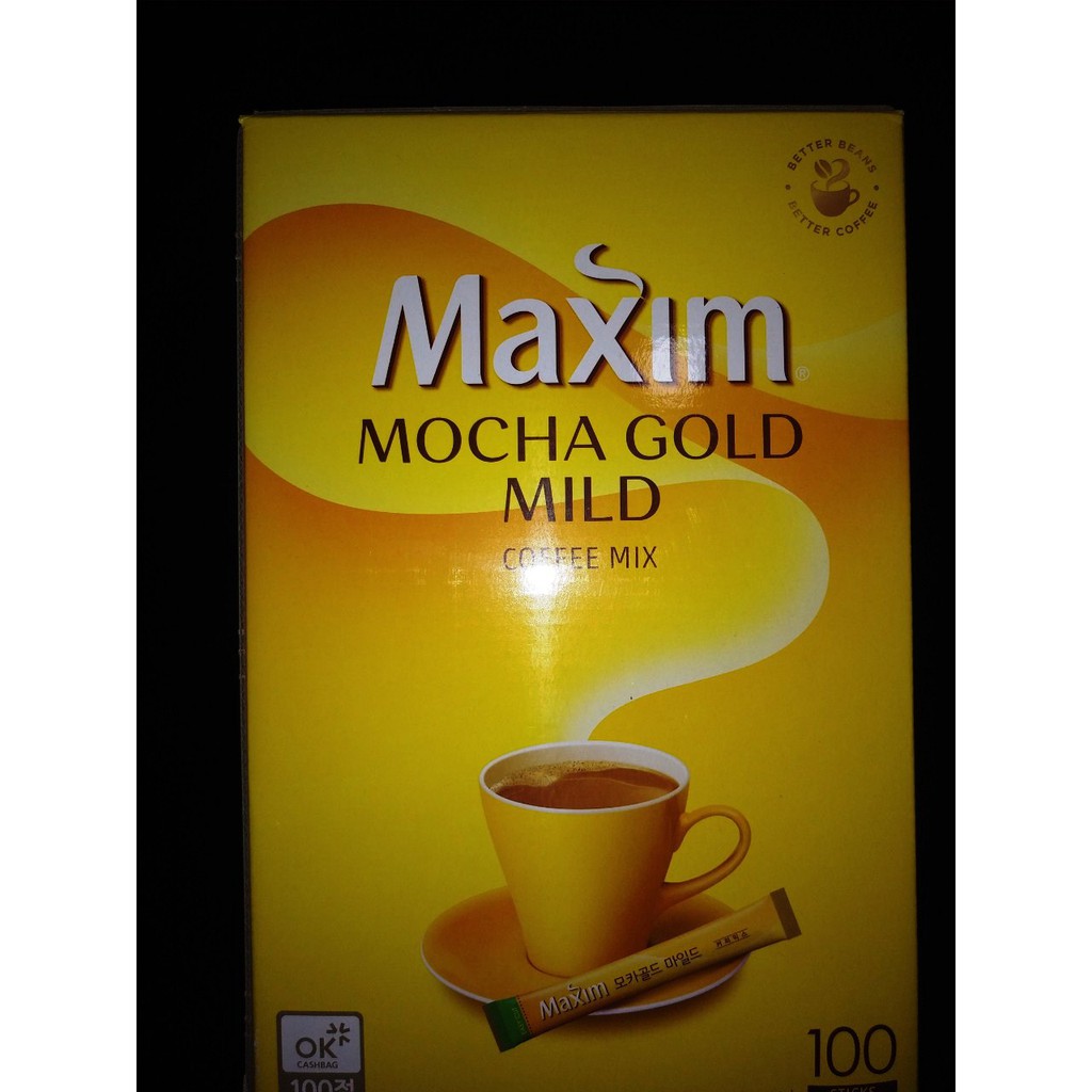 MAXIM COFFEE ( 1 BOX 100 SLIM SACHETS) Shopee Philippines