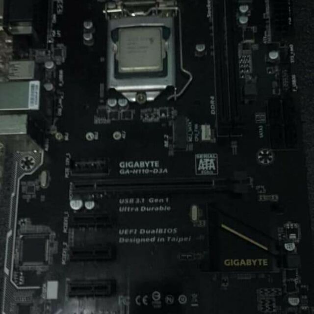 Gigabyte h110d3a motherboard (6 pins) Shopee Philippines