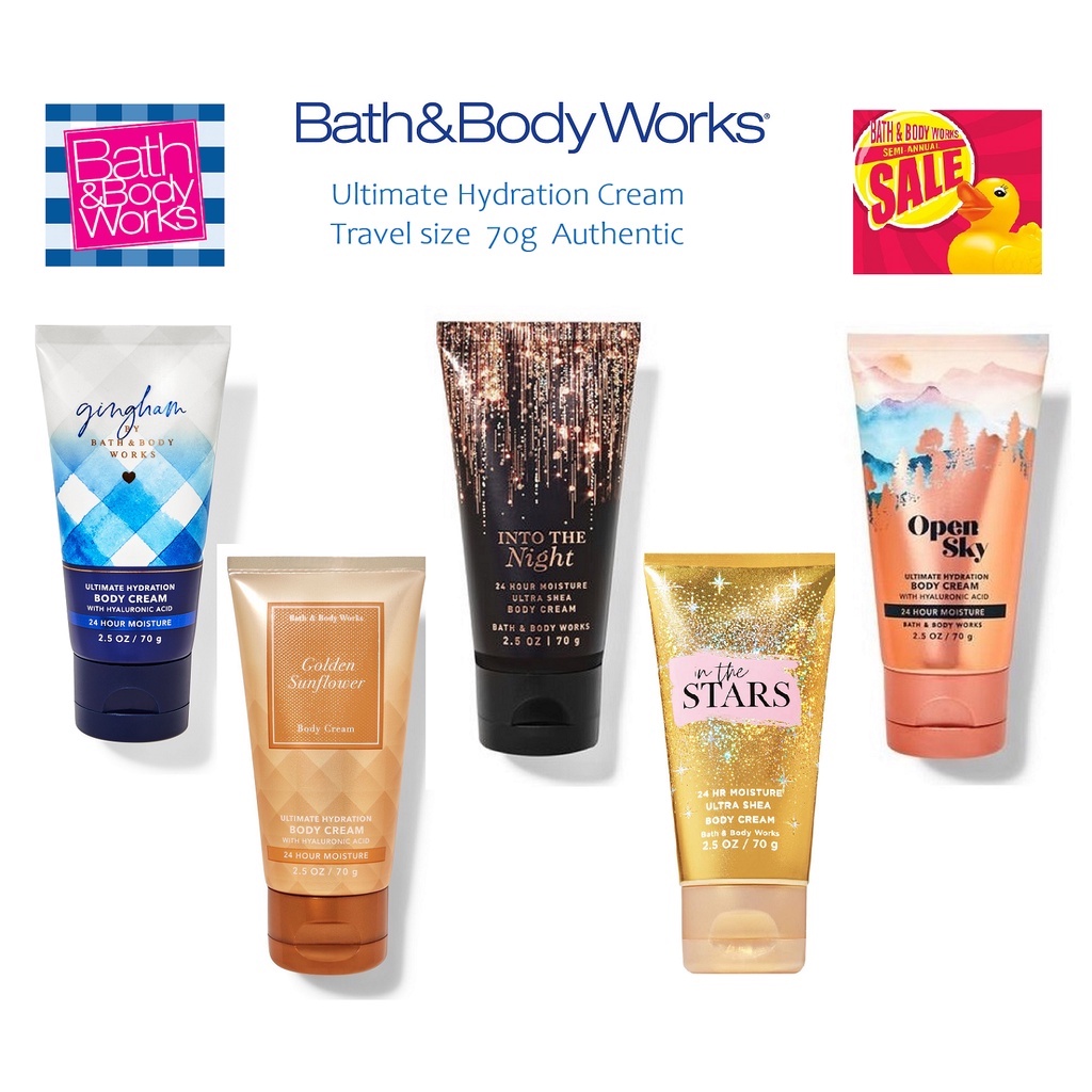 Bath & Body Works Travel Size Ultimate Hydration Body Cream Shopee