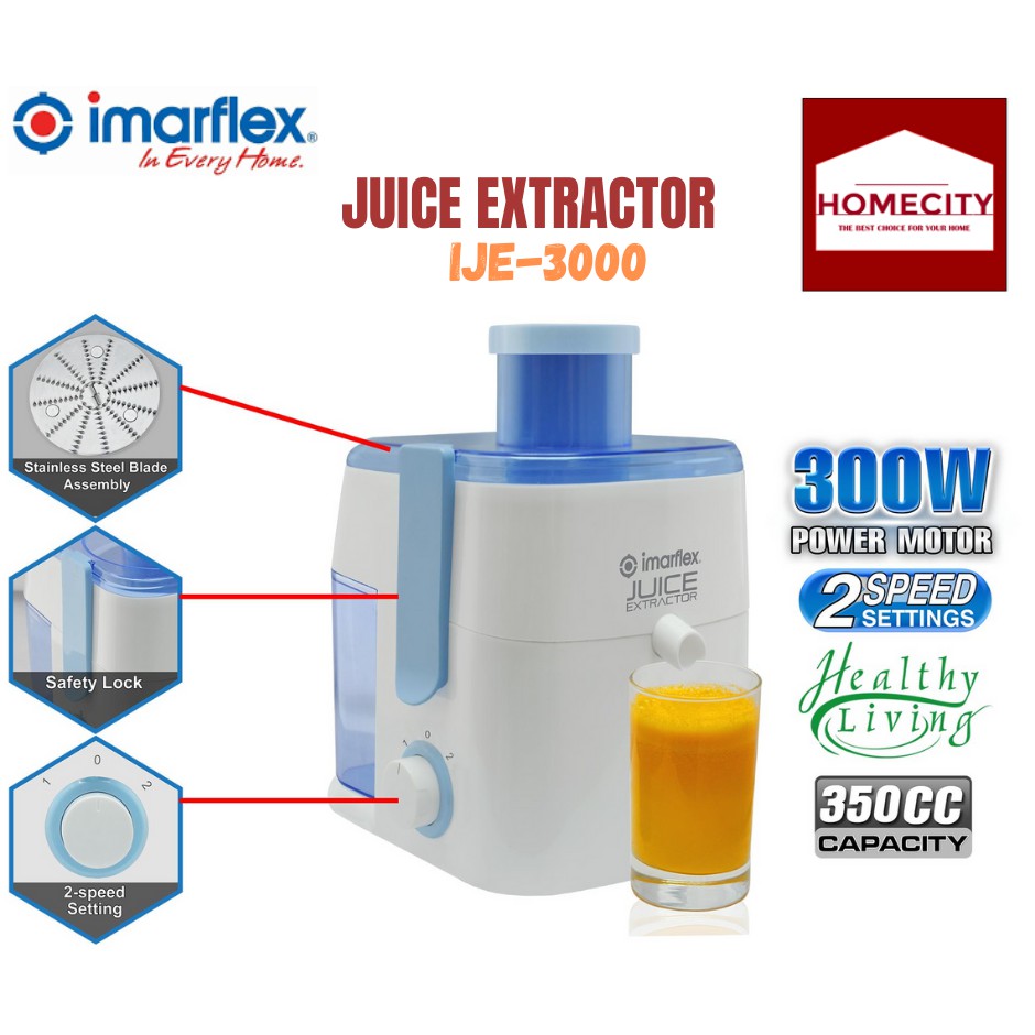 IMARFLEX JUICE EXTRACTOR IJE 3000 COLOR VARIATION DEPENDS ON STOCK