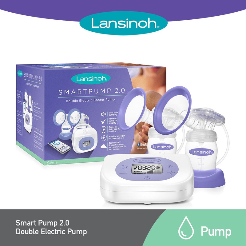 Lansinoh Smartpump 2.0 Double Electric Breast Pump (Portable and