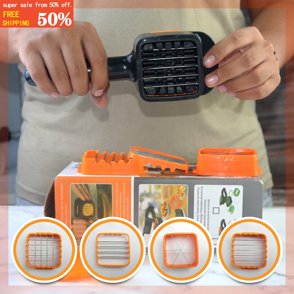 MultiChange 5 in 1 Dicer Fruit Vegetable Cutter Nicer Dicer Quick